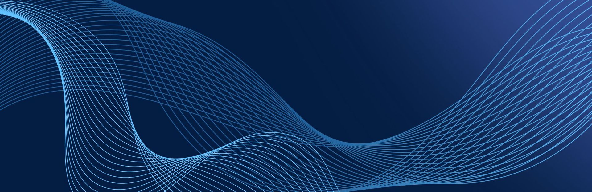 A professional blue swish background